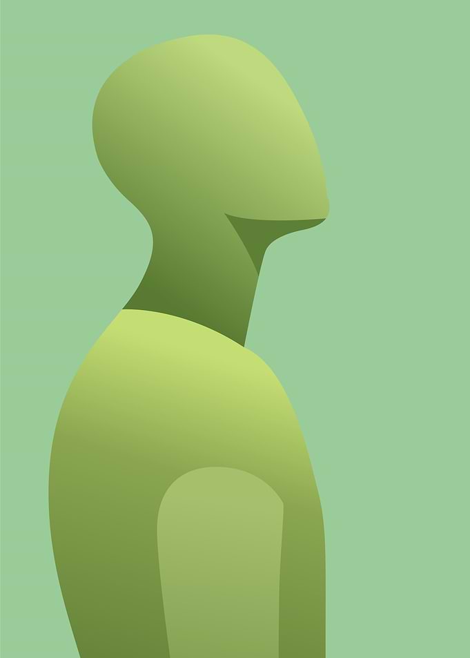 Gaze of Hope: Green Minimalist Growth & Future Art