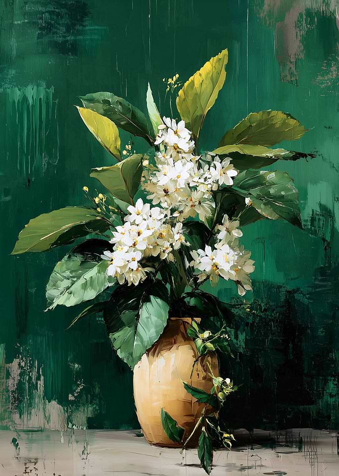Floral Still Life Painting