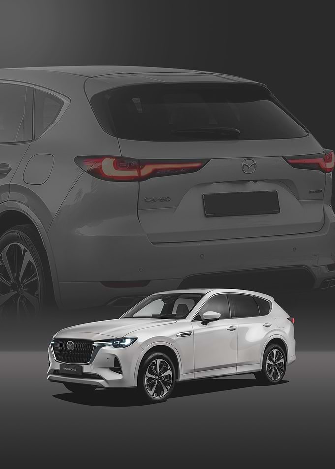 White Mazda CX-60