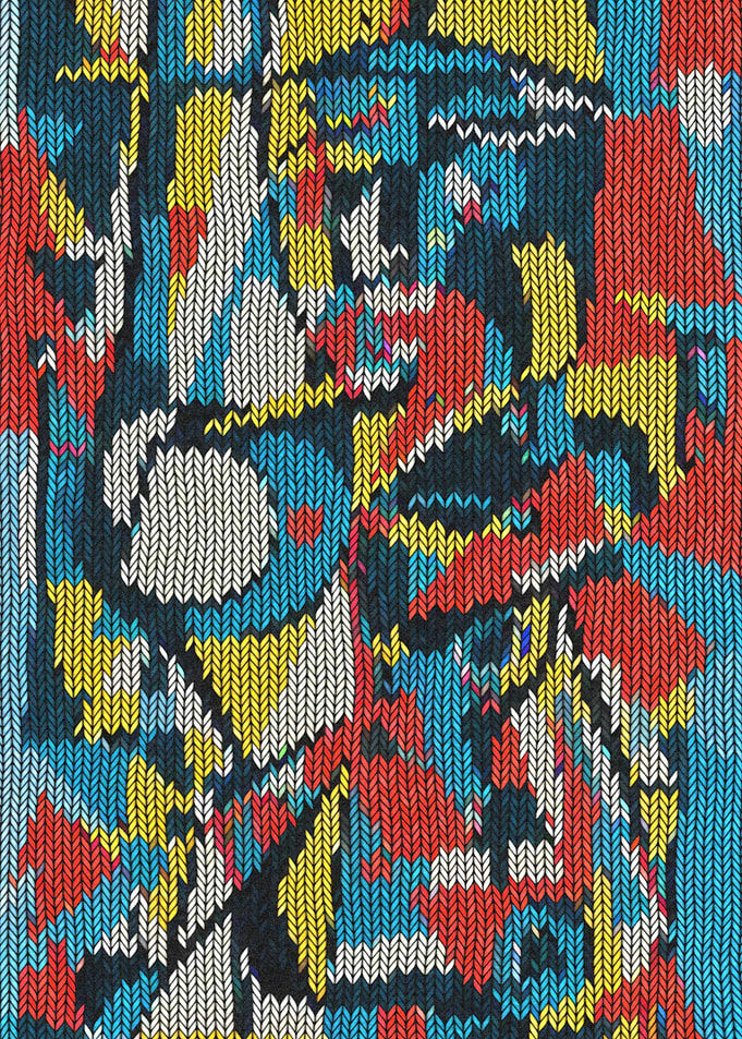 Knitted Abstract Pattern