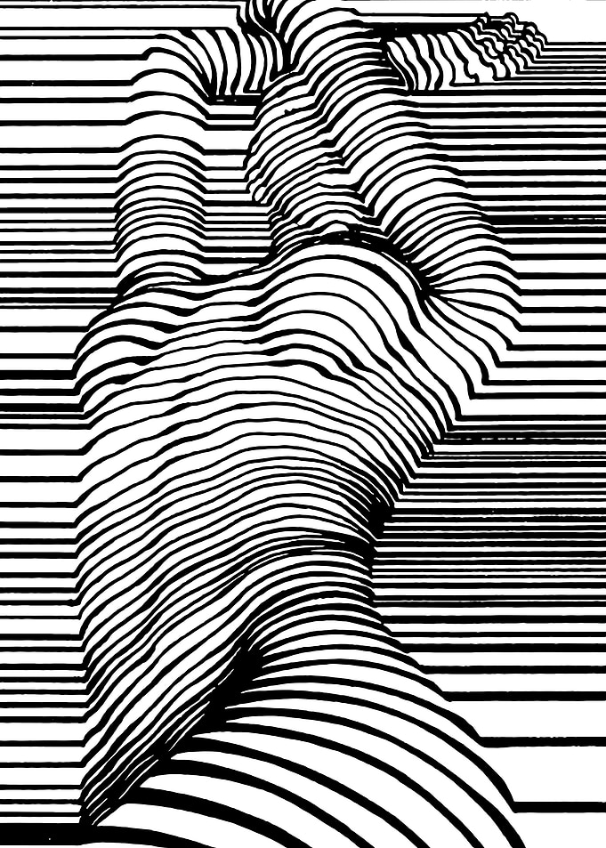 Abstract Figure Line Art