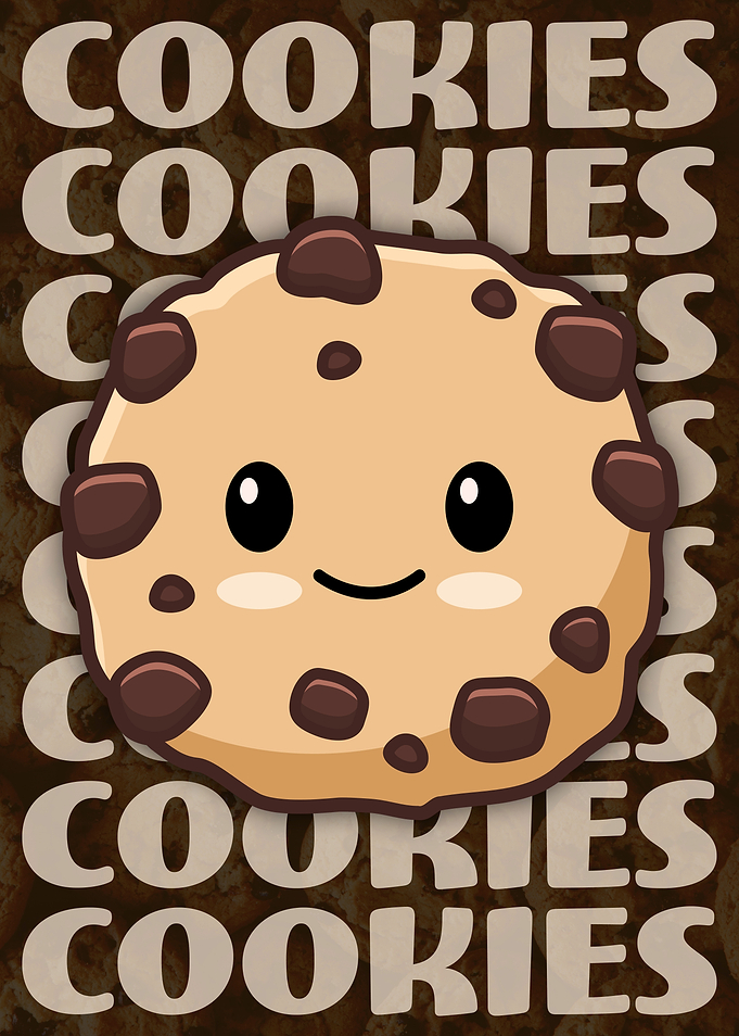 Cookies Cute Cookie Cartoon Illustration
