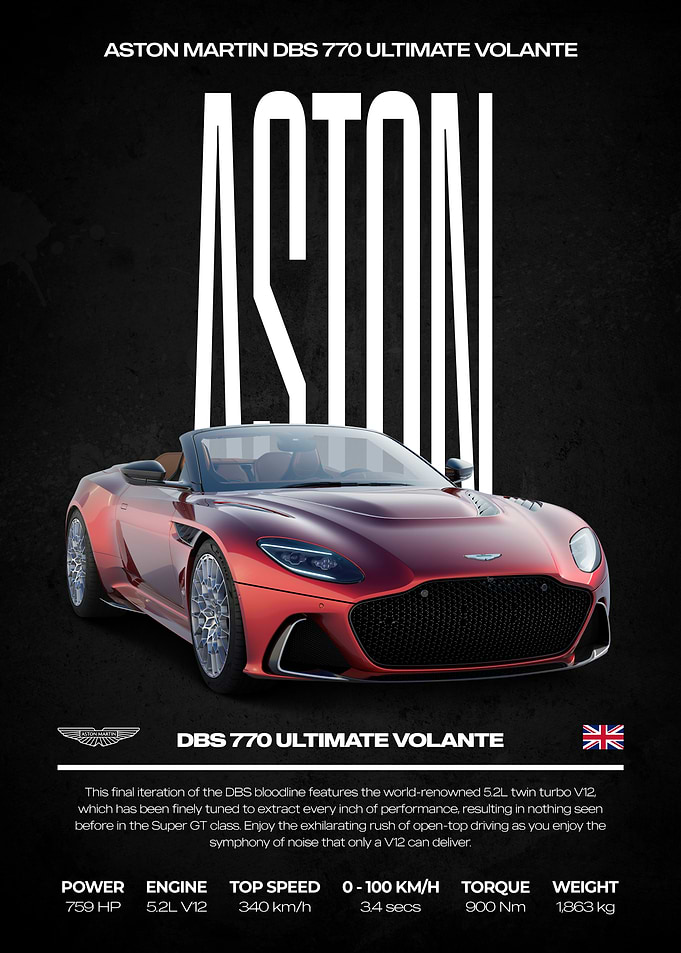 Aston Martin DBS 770 Ultimate Volante