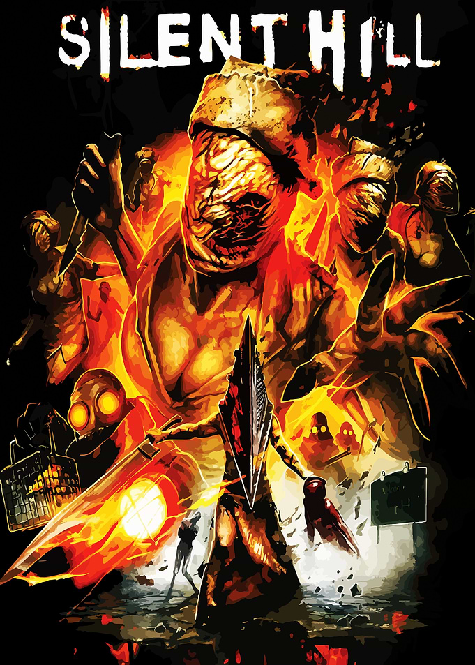 Silent Hill Horror Art