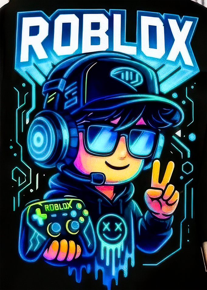 Roblox Gamer Neon Art