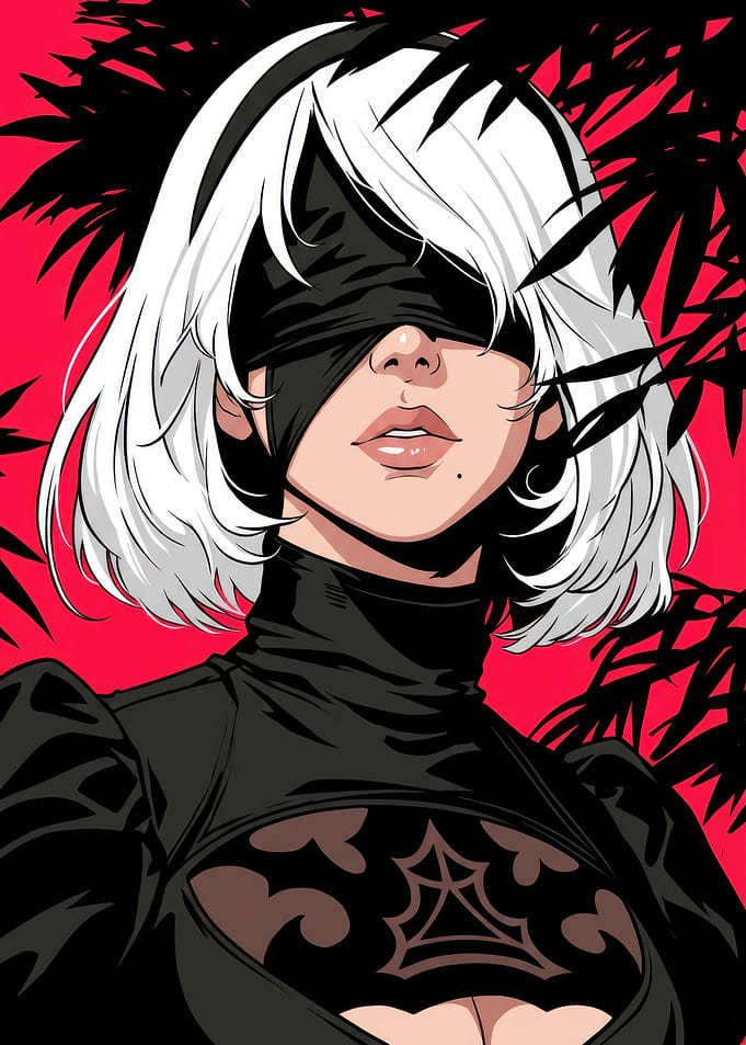 2B NieR Automata Fanart