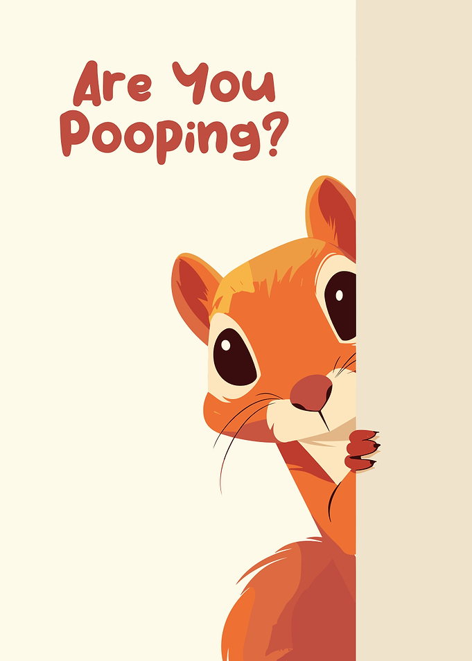Funny Squirrel Asks 'Are You Pooping?'
