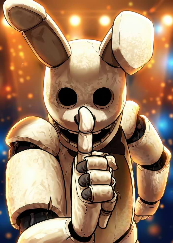 Springtrap from the Five Nights at Freddy's