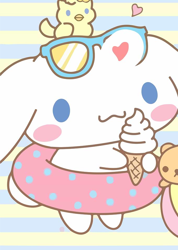 Cinnamoroll Summer Fun with Friends
