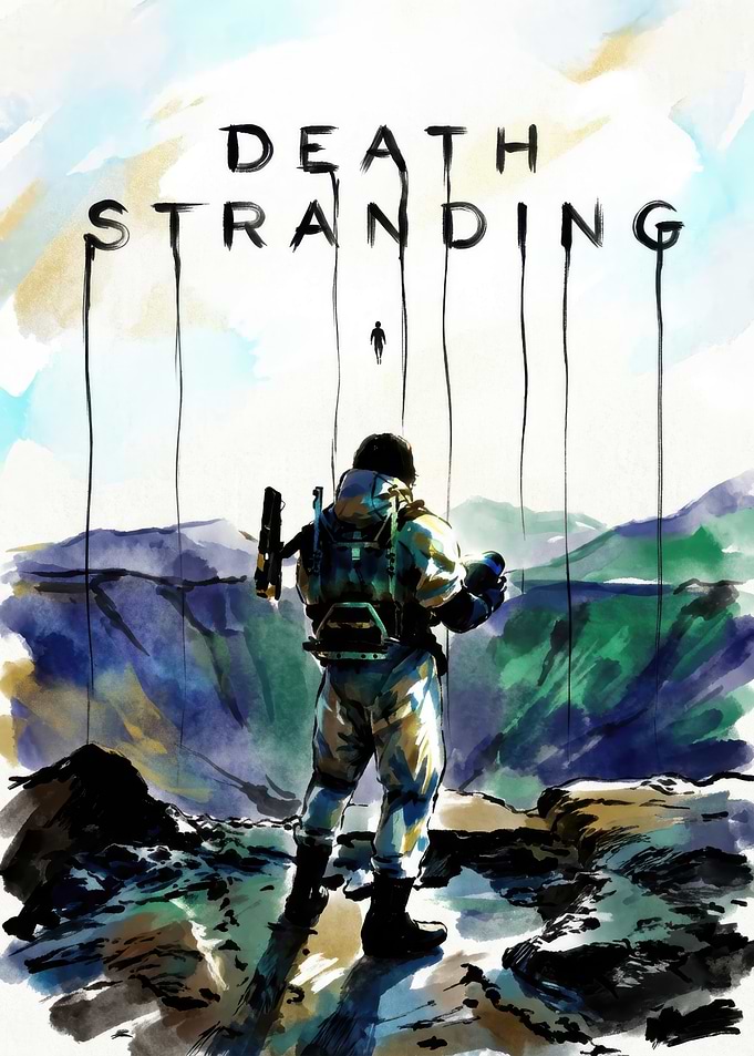 Death Stranding Game Poster Art