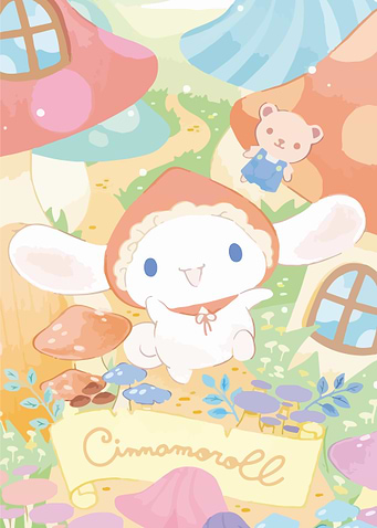 Cinnamoroll in Mushroom Village