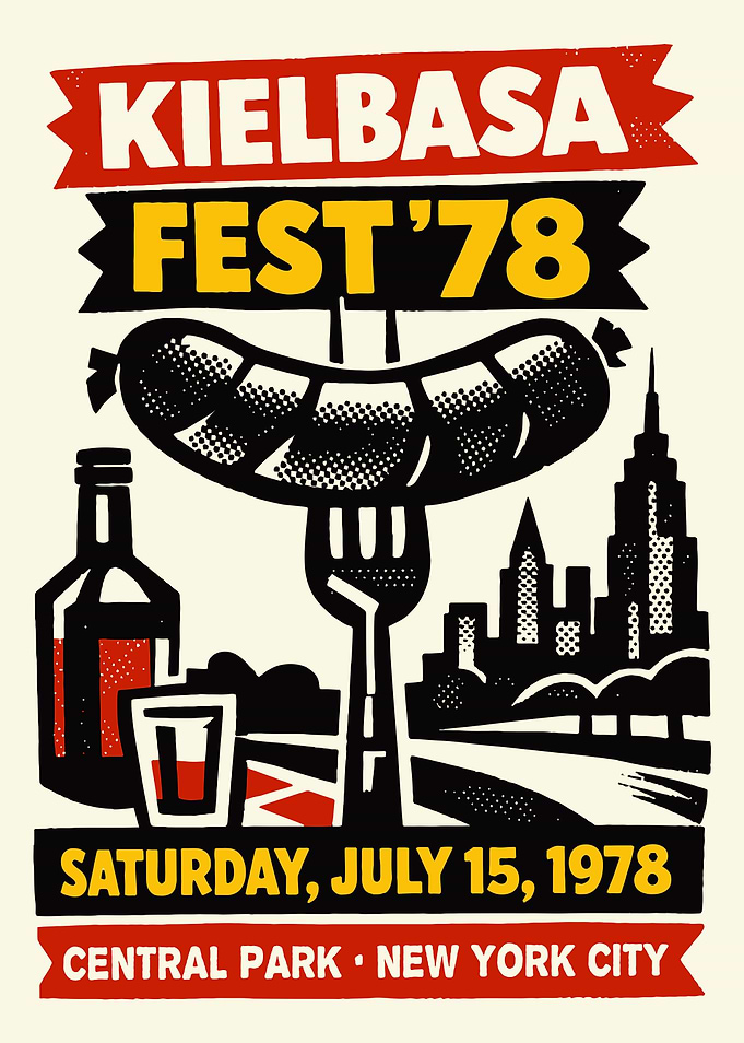Kielbasa Fest '78 Poster