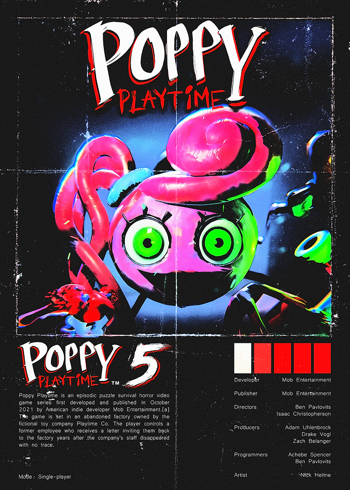 Poppy Playtime 5 Poster