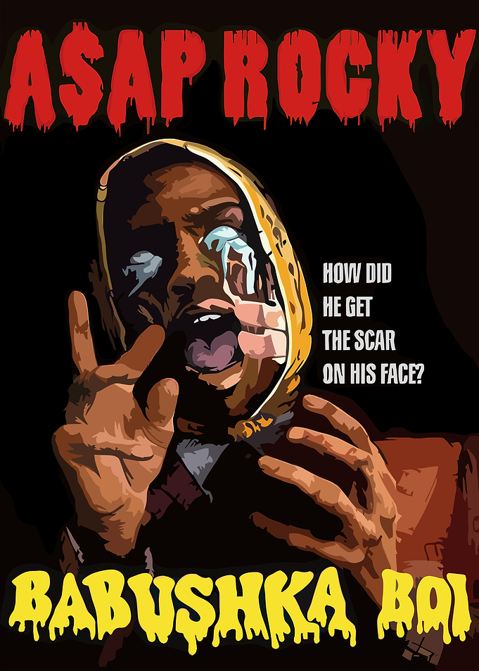 ASAP Rocky Babushka Boi Art