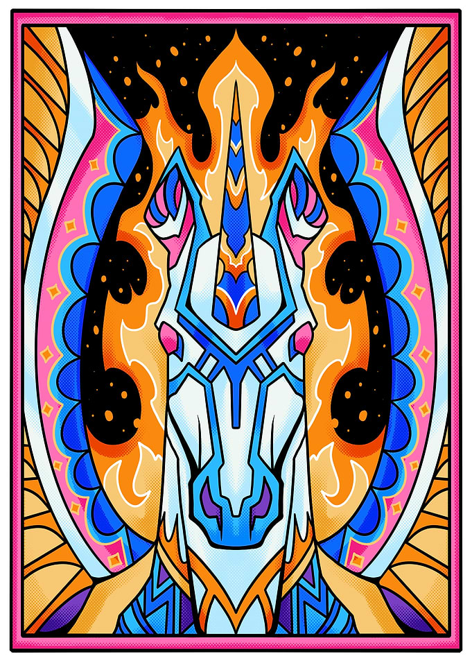 Unicorn the prismatic guardian