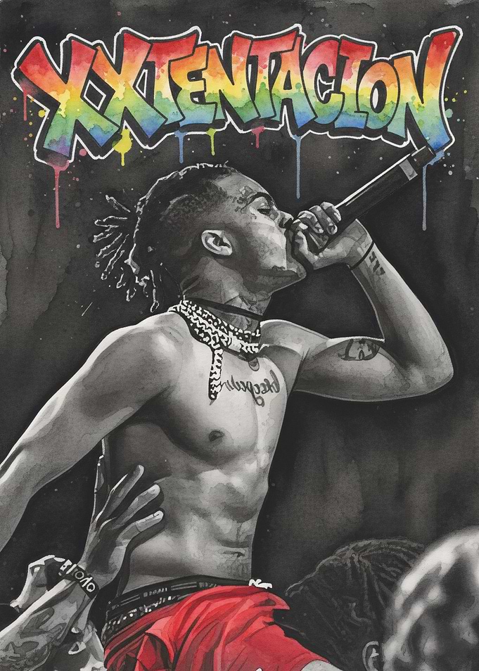 XXXTentacion Portrait