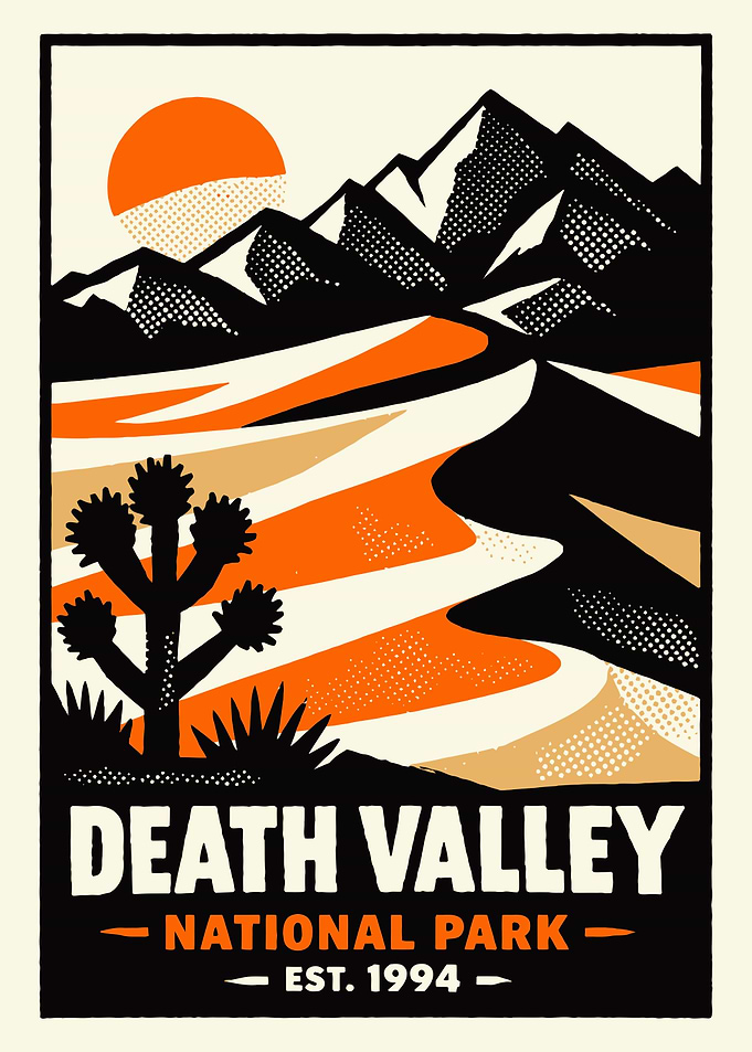 Death Valley National Park Poster
