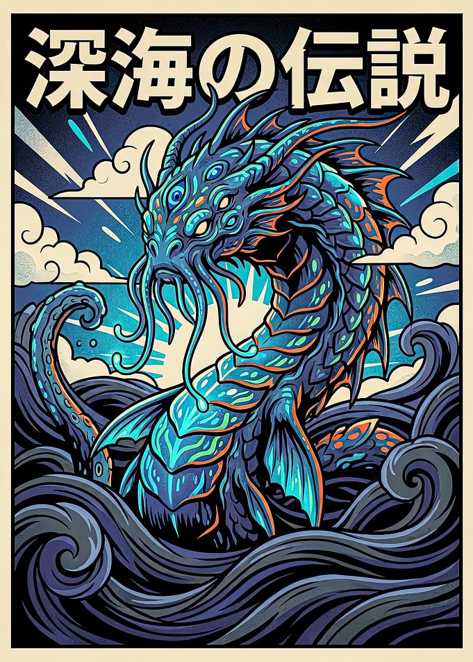 Deep Sea Legend Illustration