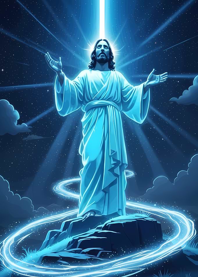 Jesus Christ in Divine Light