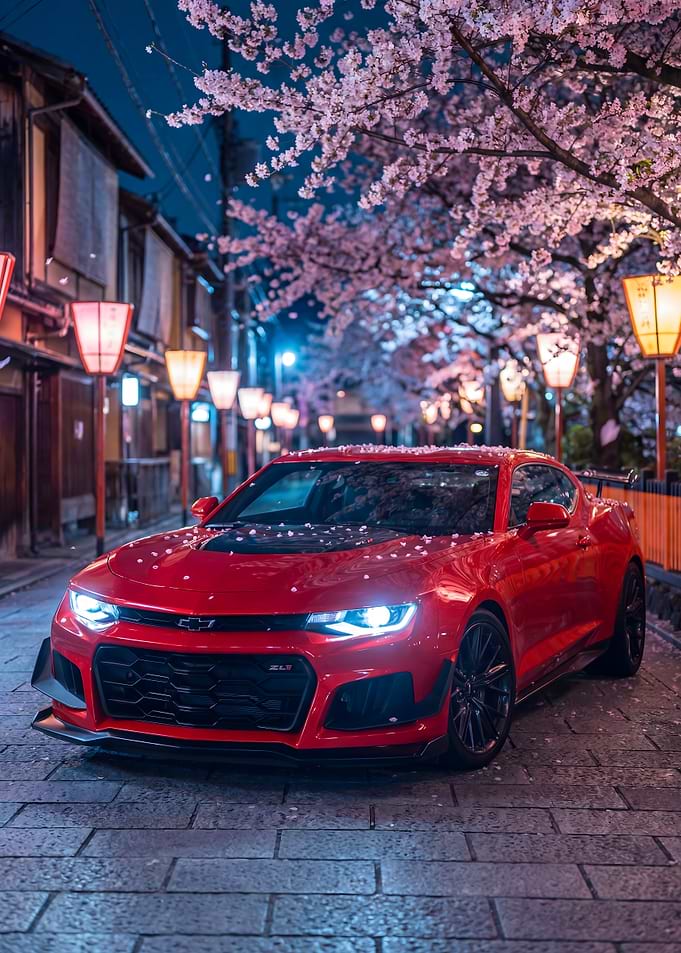 Chevrolet Camaro ZL1 Night Cherry Blossoms