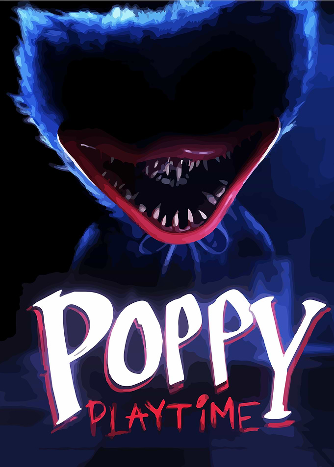 Poppy Playtime Huggy Wuggy Poster