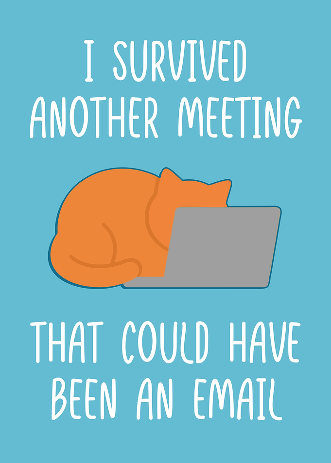 Sarcastic Office Humor Poster