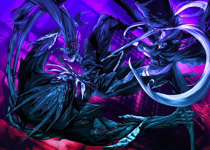 Anime Battle Scene