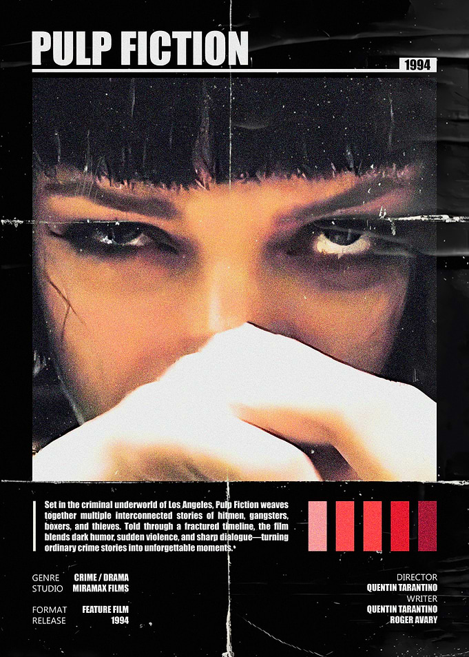 Pulp Fiction Movie Poster