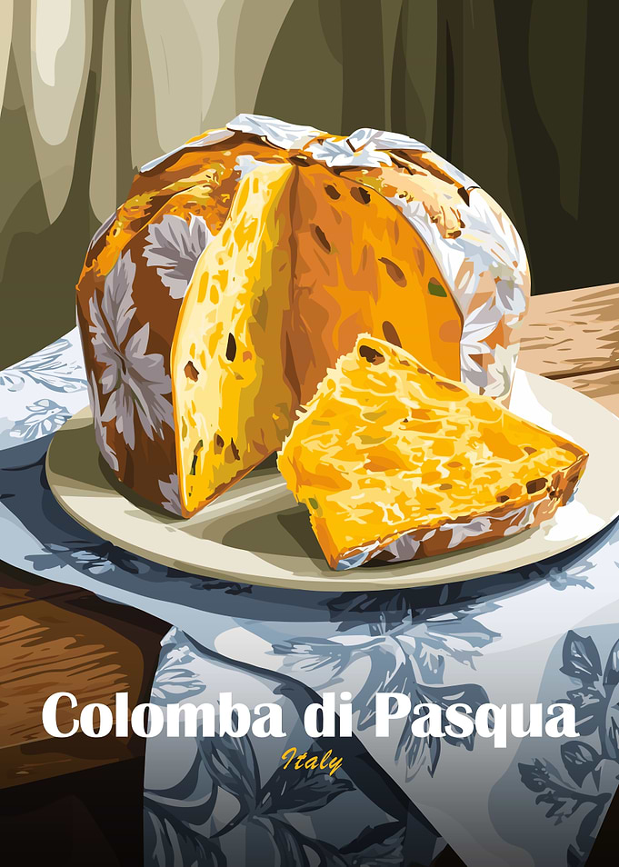 Colomba di Pasqua Italian Easter Cake