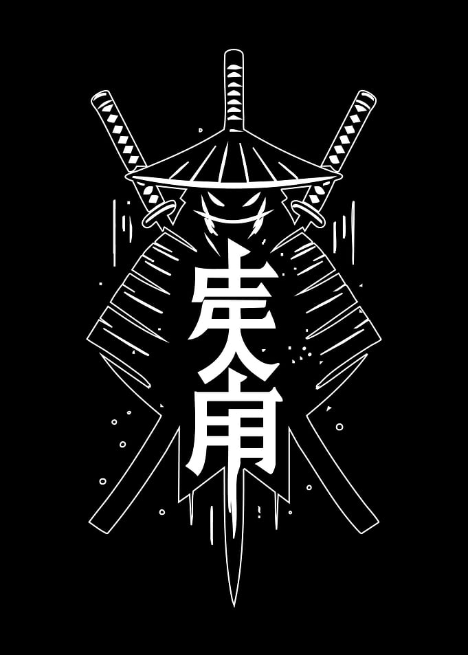Samurai Warrior Emblem