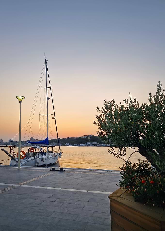 Sailboat at Dusk