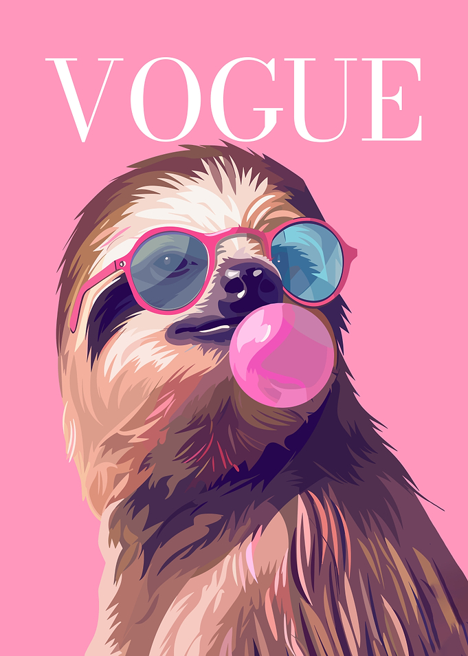 Sloth Vogue Cover Art
