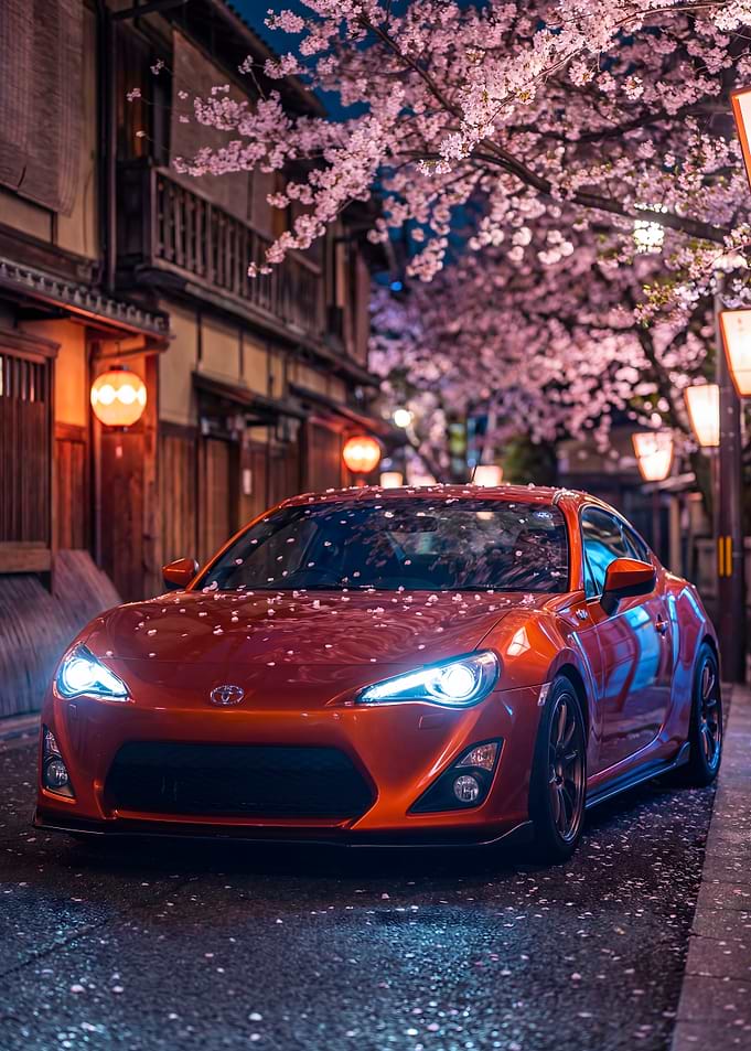 Toyota Gt86 Night Cherry Blossom