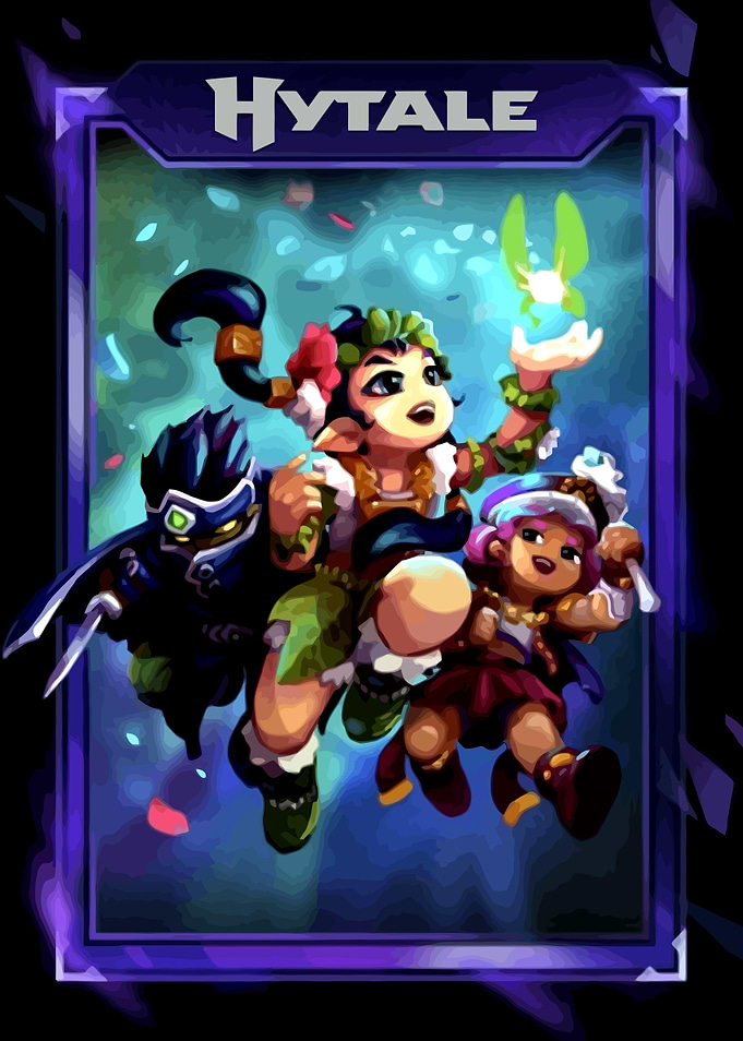 Hytale Game Characters in a Frame