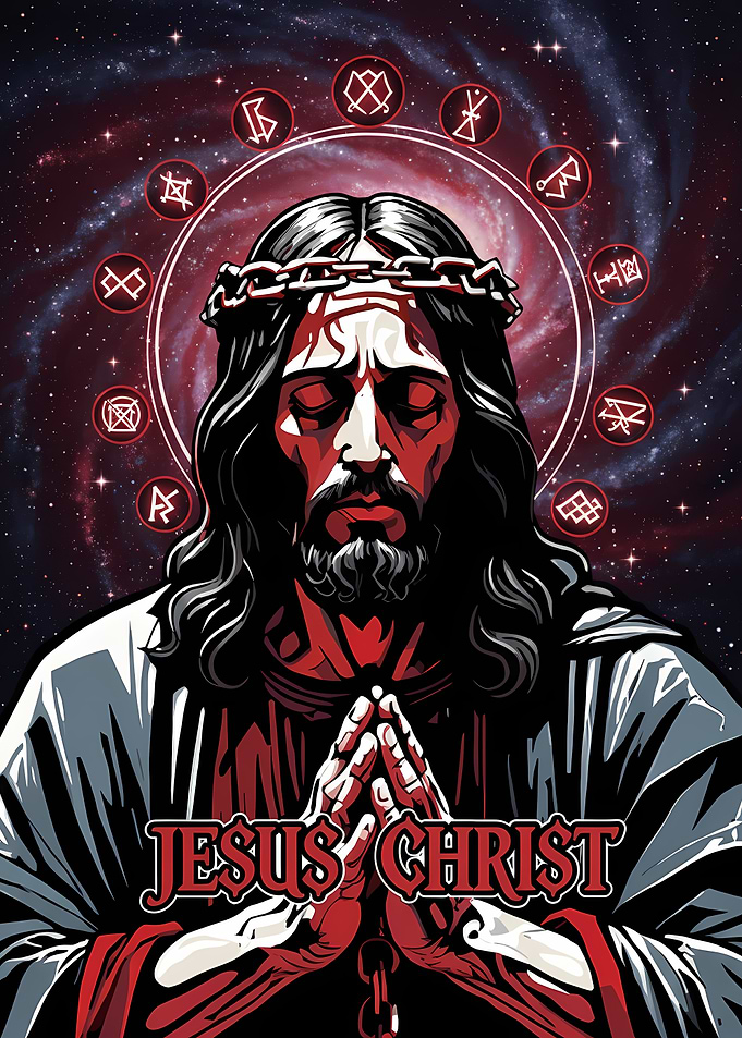Jesus Christ in Space Art