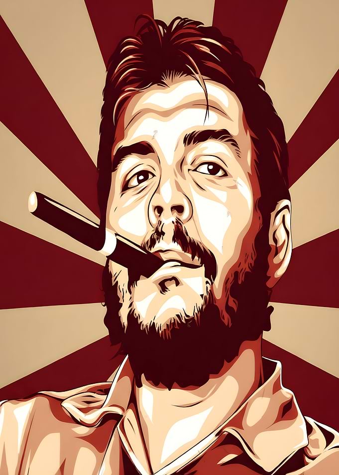 Che Guevara Portrait Art