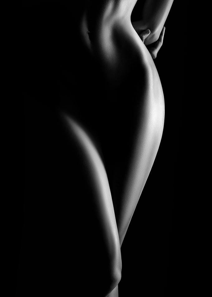 Monochrome Body Silhouette