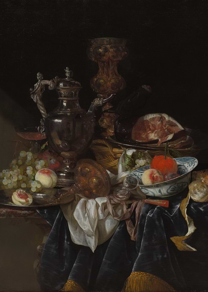 Still Life with Silver and Fruit