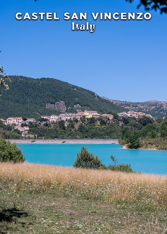 Castel San Vincenzo, Italy Landscape