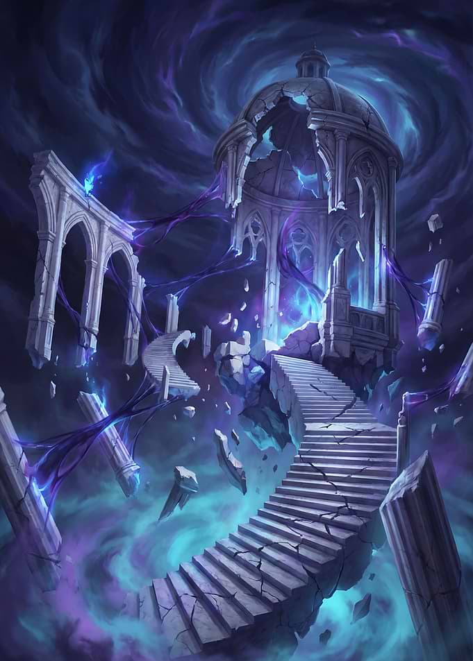 Floating Ruins Of The Arcane Temple