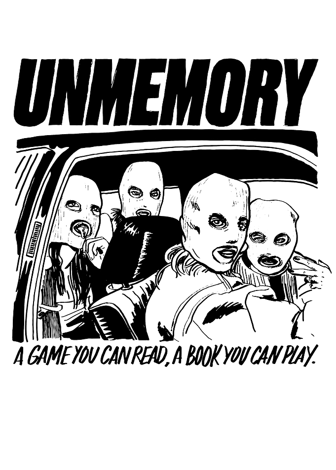 Unmemory: A Game You Can Read