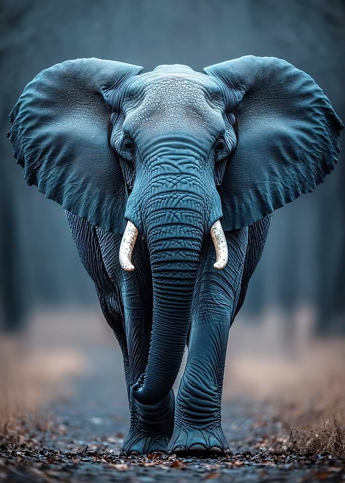 Majestic Elephant Portrait