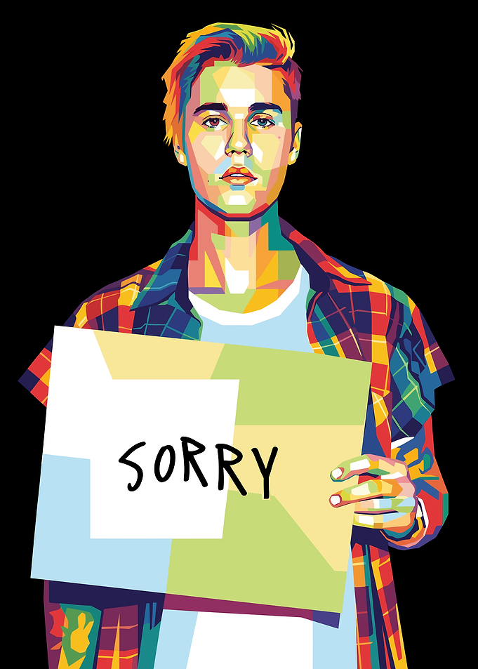 Justin Bieber Sorry Pop Art