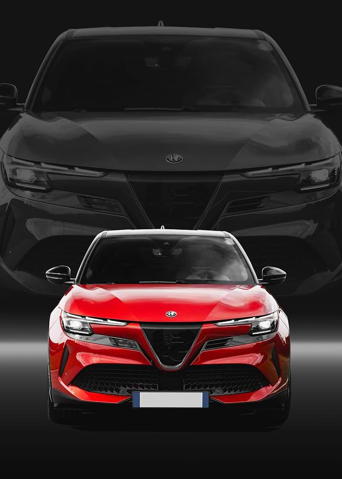 Red Alfa Romeo Junior