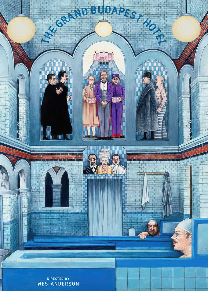 The Grand Budapest Hotel Illustration
