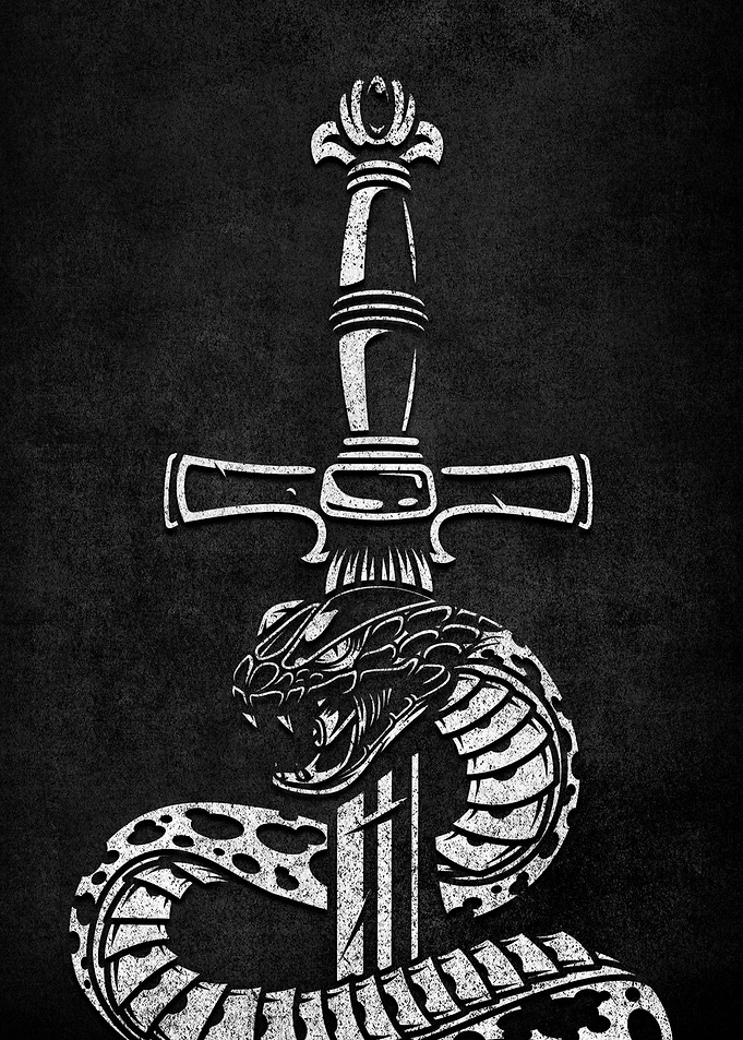 Snake and Sword Emblem
