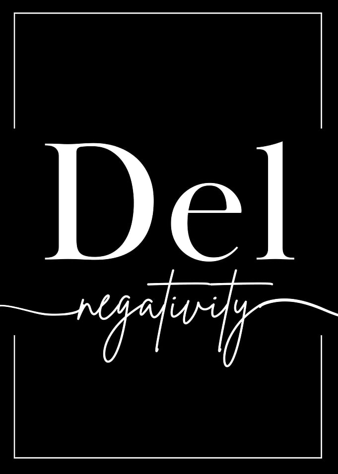 Delete Negativity