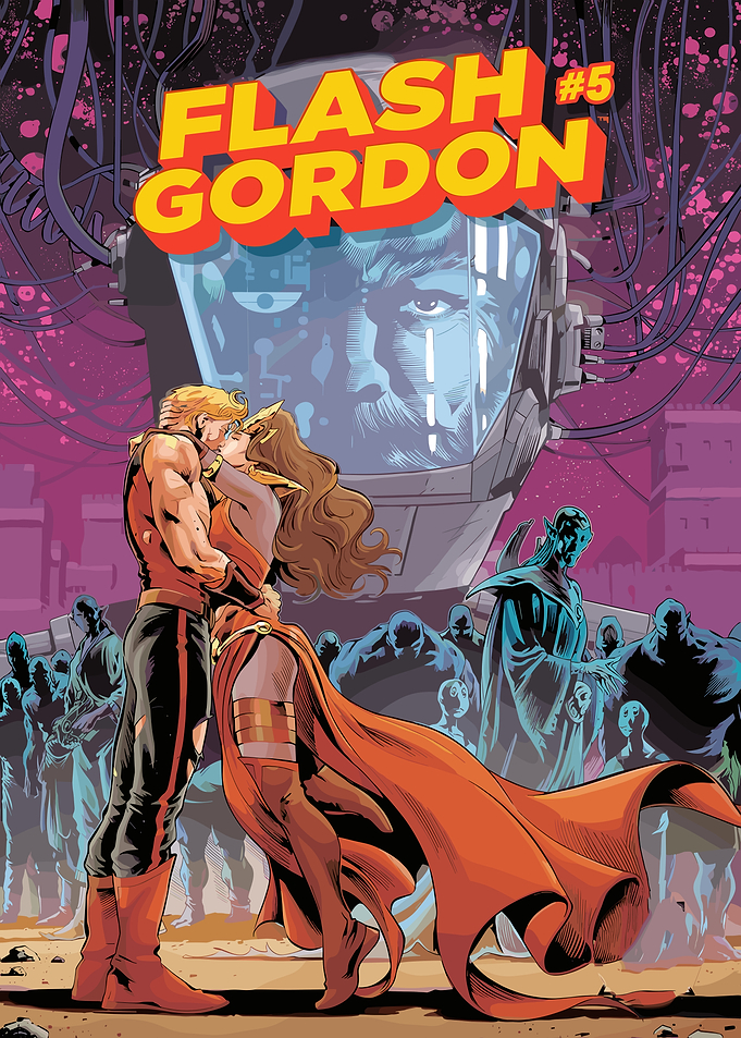 Flash Gordon #5 Comic Book Cover