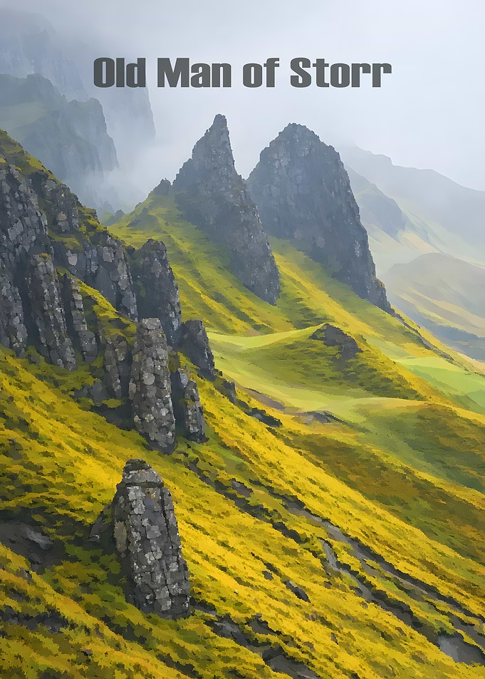 Old Man of Storr Landscape