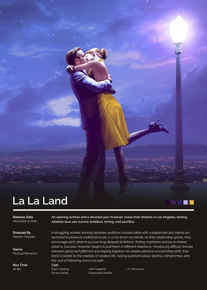 La La Land Movie Poster